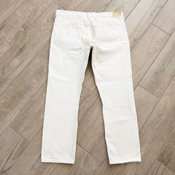 Citizens of Humanity COH Emerson Slim Boyfriend Jeans in White Size 30 - Picture 4 of 14